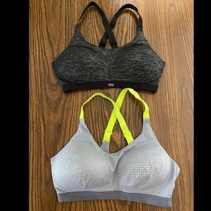 2 Victoria’s Secret VSX Sports Bra’s